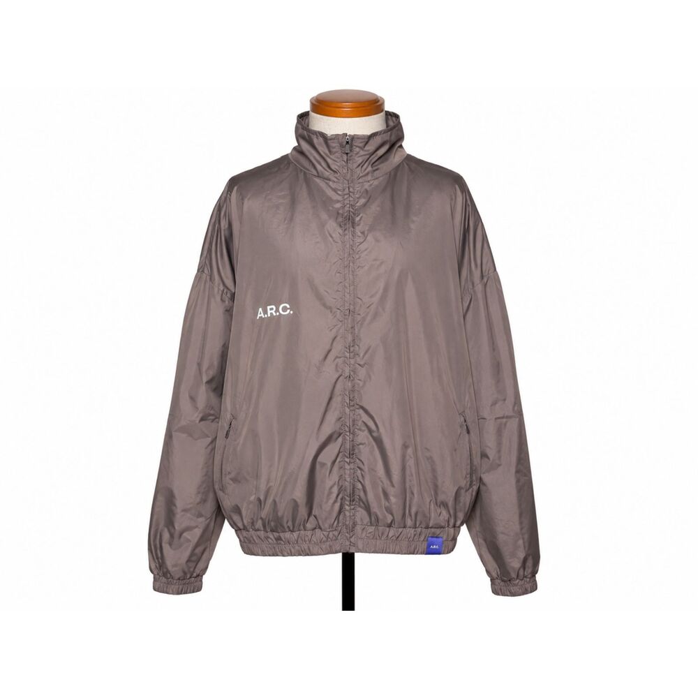 PacSun A.R.C. Active Performance Jacket Windbreaker Brown Mens Medium Reflective